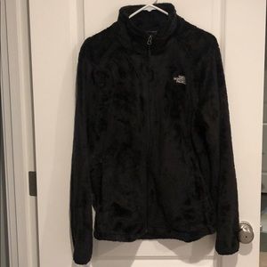 North Face soft fuzz coat